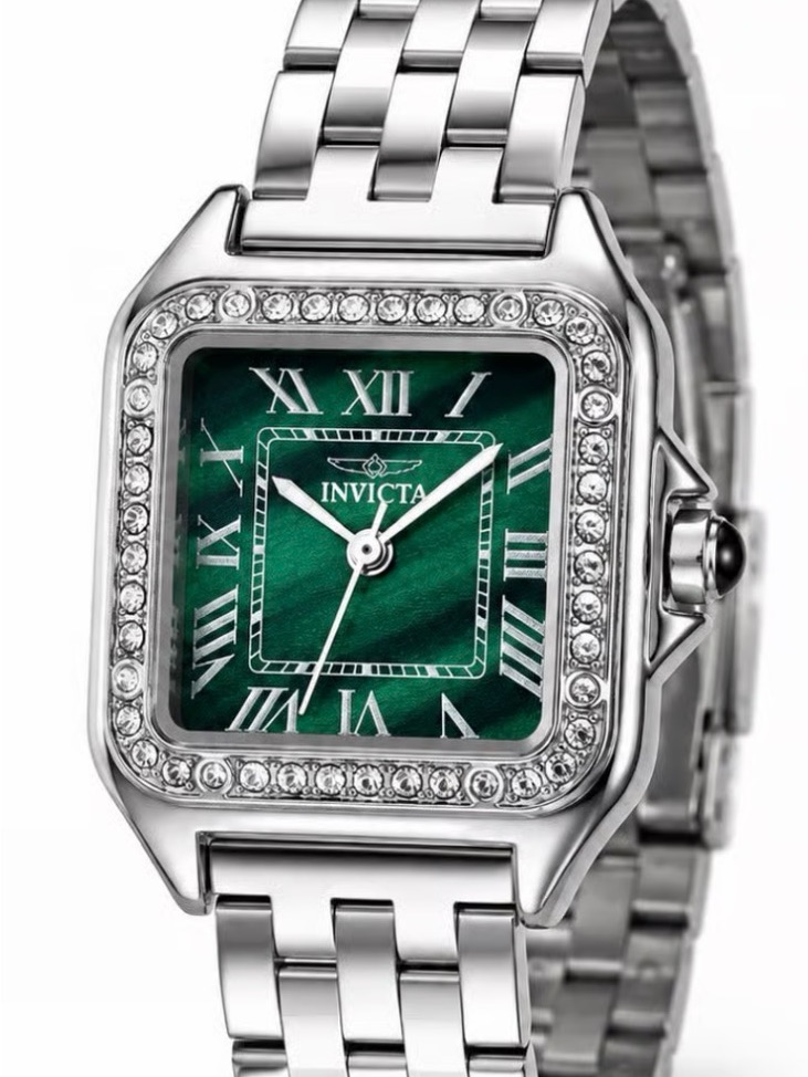 Invicta Celestial Green Dial With Diamond Bezel Womens Watch
